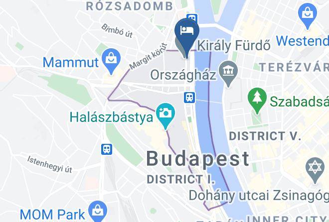 Budapest Vizivaros - Pelicanstay In Buda Historical District Maps