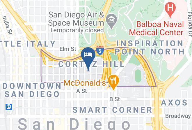 San Diego - Pelican Stay San Diego Maps