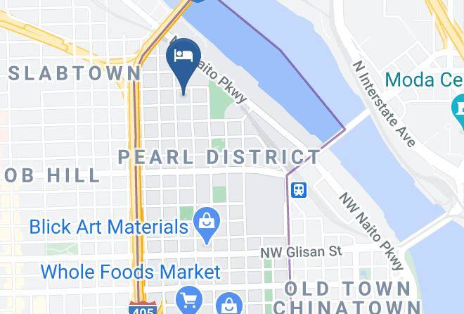 Multnomah - Pelicanstay In The Heart Of Portland Maps