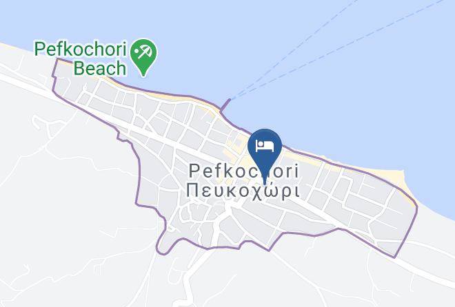 Pelli Hotel Pefkochori Map