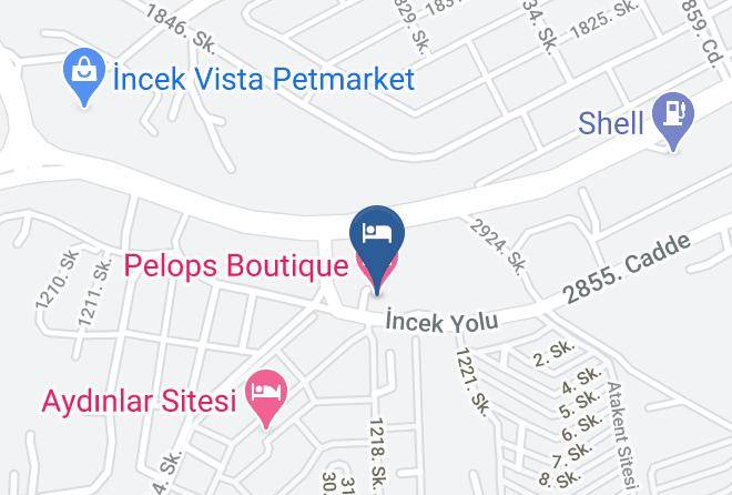 Kizilcasar - Pelops Boutique Maps