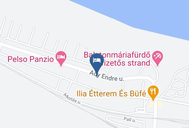 Balatonmariafurdo - Pelso Panzio Maps