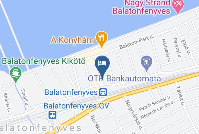 Balatonfenyves - Pelso Wellness Hotel Maps
