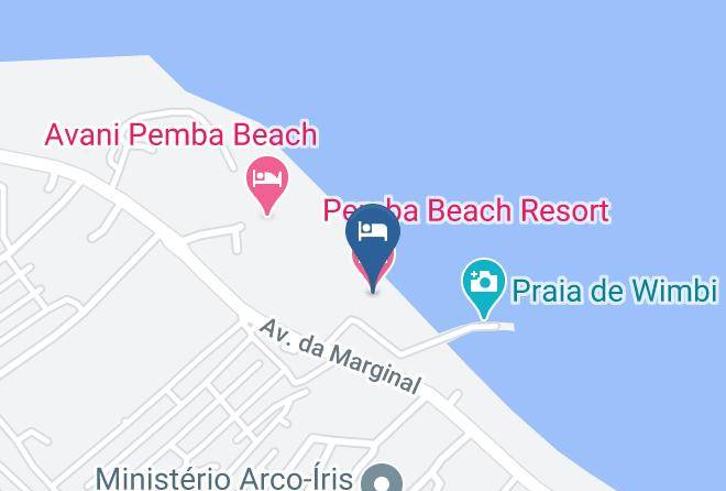 Cidade De Pemba - Pemba Beach Resort Hotel Maps