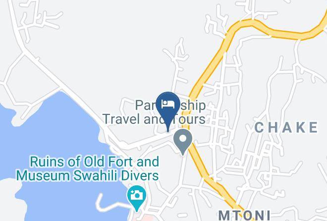 Chake Chake - Pemba Island Hotel Maps