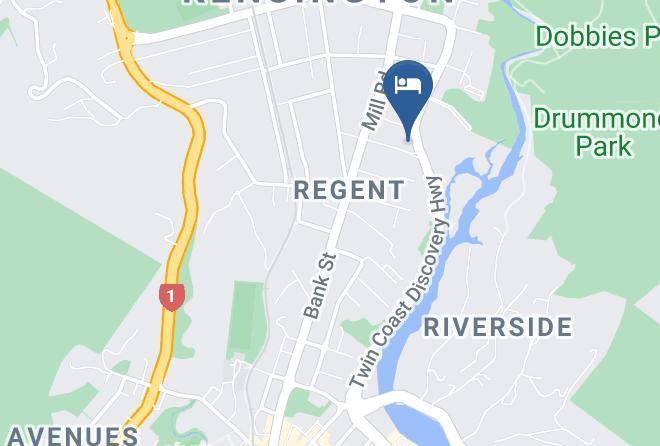 Whangarei - Asure Pembrooke Motor Lodge Maps
