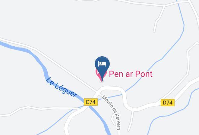 Cotes D Armor - Pen Ar Pont Maps
