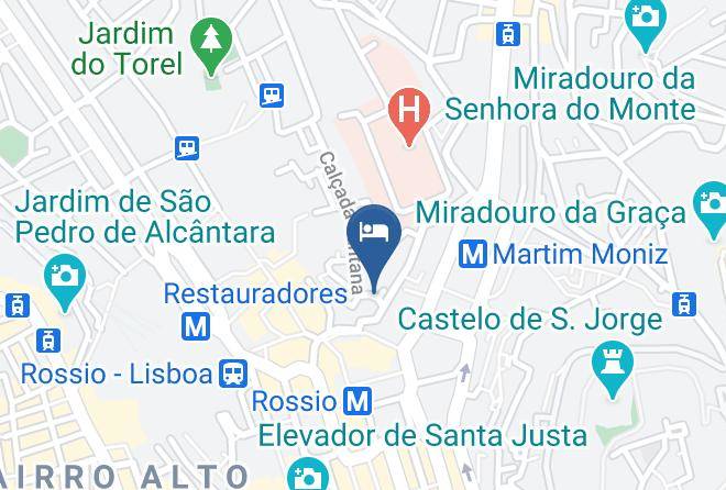 Lisbon - Pena Apt Maps