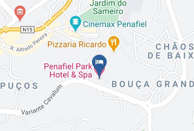 Penafiel - Penafiel Park Hotel & Spa Maps