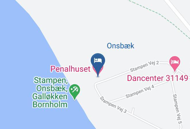 Bornholm - Penalhuset Maps