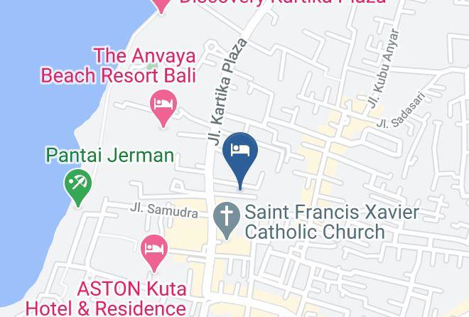 Badung Regency - Pendawa Gapura Maps