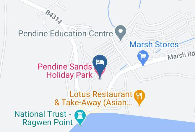 Carmarthenshire - Pendine Sands Holiday Park Maps
