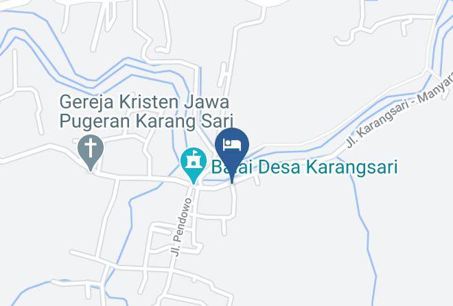 Gunung Kidul Regency - Pendopo Kasih Maps