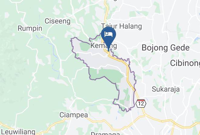 Bogor Regency - Pendopo45 Hotel&resto Maps