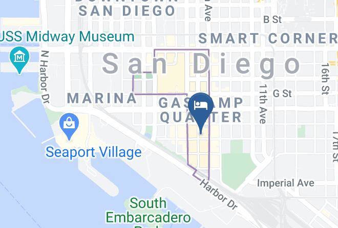 Pendry San Diego Map