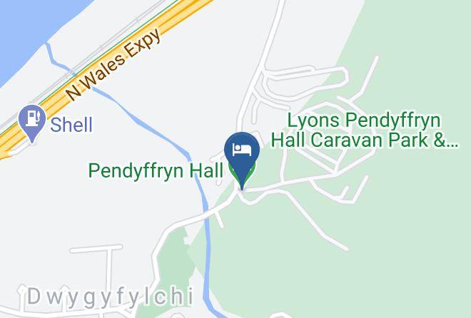 Conwy - Pendyffryn Hall Maps