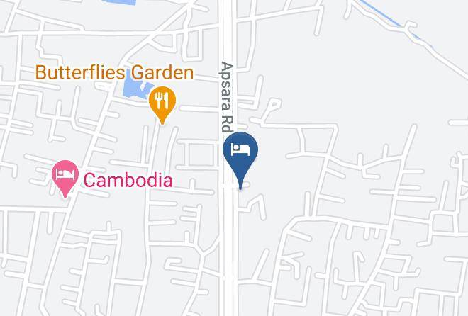 Peng Thol Residence Karte - Siem Reap - Siem Reab Town