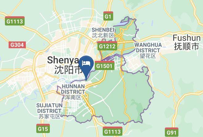 Shenyang - Pengchengyi Express Hotel Maps