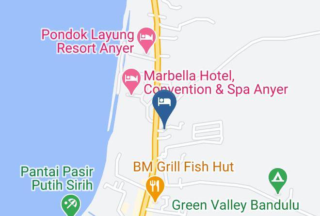 Serang Regency - Penginapan Azka Near Marbella Maps
