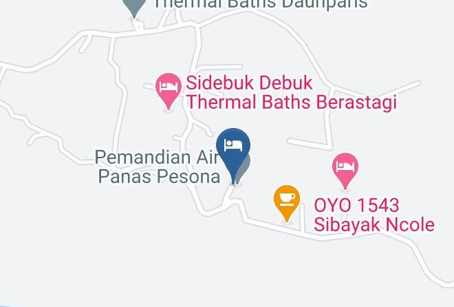 Karo Regency - Penginapan Biringta Maps