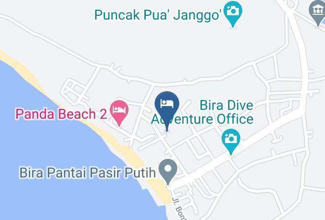 Bulukumba Regency - Penginapan Bukit Sawerigading Maps