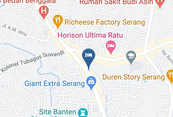 Serang Regency - Penginapan Bumi Jaya Maps