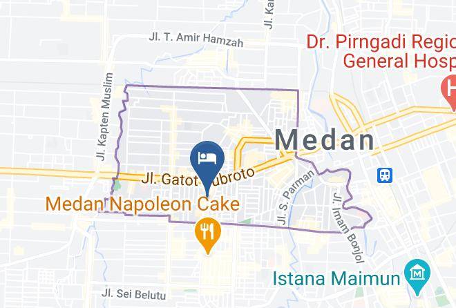 Kota Medan - Penginapan Citra Atsari Maps