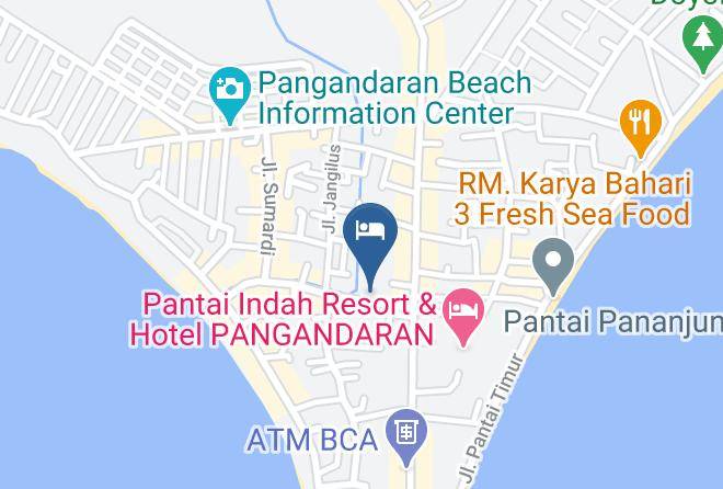 Pangandaran Regency - Penginapan De Ibeel Pangandaran Maps