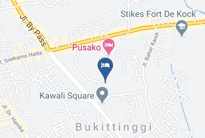 Kota Bukittinggi - Penginapan Jingga Maps