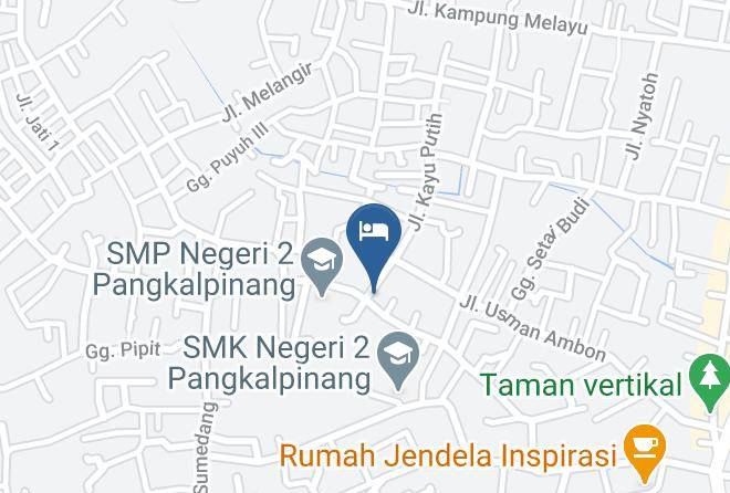 Kota Pangkal Pinang - Penginapan Kcp Permai Maps
