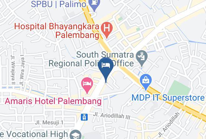Palembang - Penginapan Lebar Daun Maps