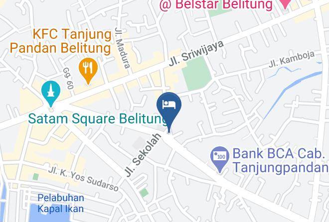 Belitung Regency - Penginapan Mak Ijah Maps