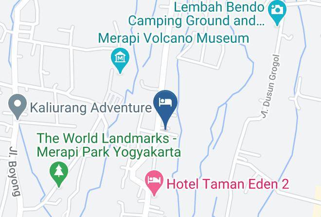 Sleman - Penginapan Mayoni Maps