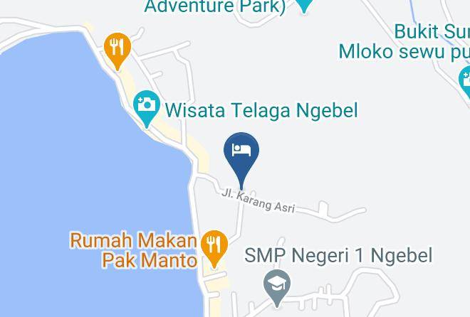Ponorogo Regency - Penginapan Ngebel Indah Maps