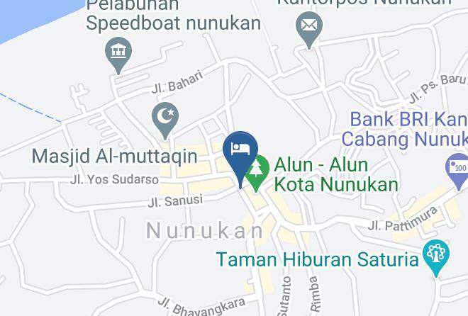 Nunukan Regency - Penginapan Nunukan Maps