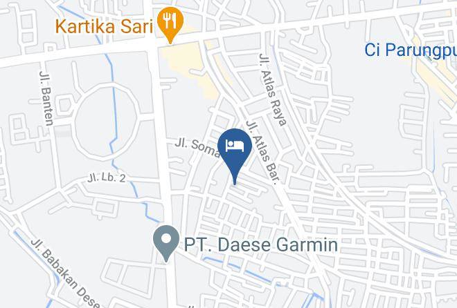 Bandung - Penginapan Paksoma Maps