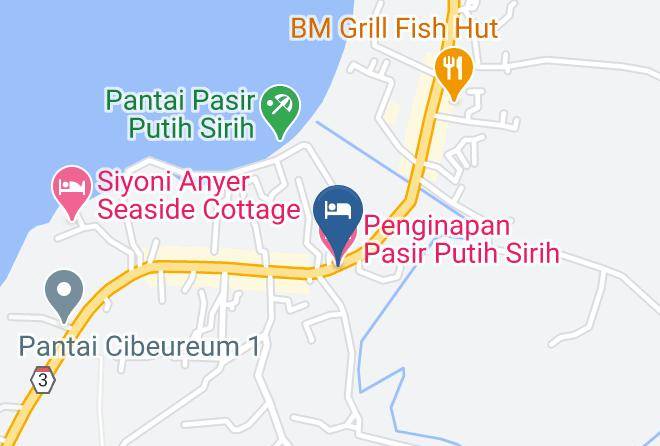 Serang Regency - Penginapan Pasir Putih Sirih Maps