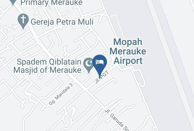 Merauke Regency - Penginapan Pgt Merauke Maps