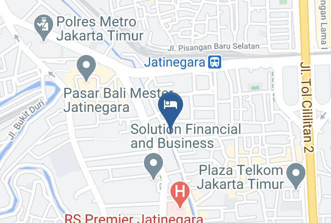 Jakarta Timur - Penginapan Rio Maps
