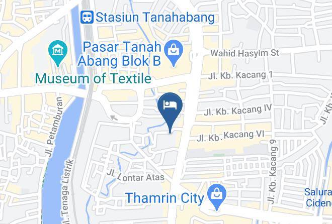 Central Jakarta - Penginapan Rumahsinggah Alhabsyi Maps