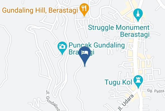 Karo Regency - Penginapan Sapo Rumbia Maps