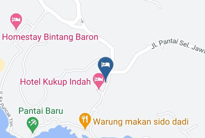 Gunung Kidul Regency - Penginapan Sidodadi Maps