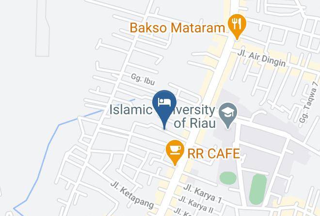 Pekanbaru - Penginapan Syariah Pekanbaru Maps