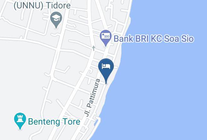 Penginapan Visal Tidore Map