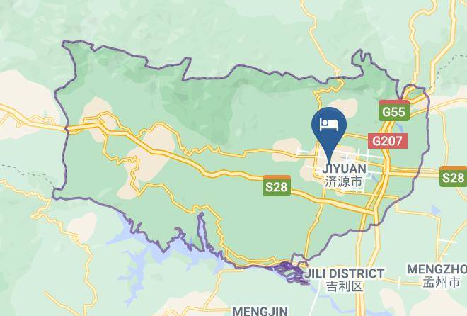 Jiyuan - Penglaige Holiday Hotel Maps