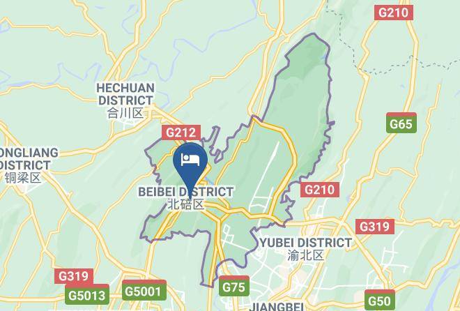 Beibei District - Pengle Commercial Hotel Maps