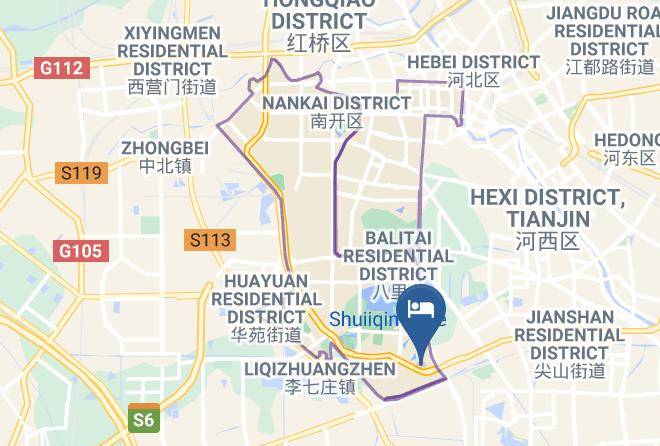 Nankai District - Pengtiange Hotel Maps