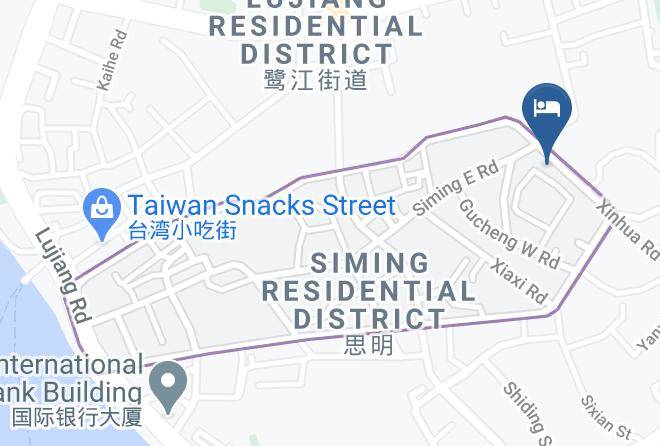 Xiamen - Penguin Hotel Zhongshan Xiamen Maps