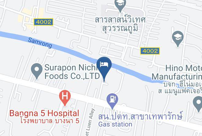 Amphoe Bang Phli - Penguin Resort Maps