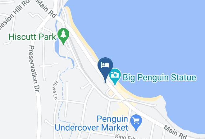Central Coast - Penguin Waterfront Escape Maps